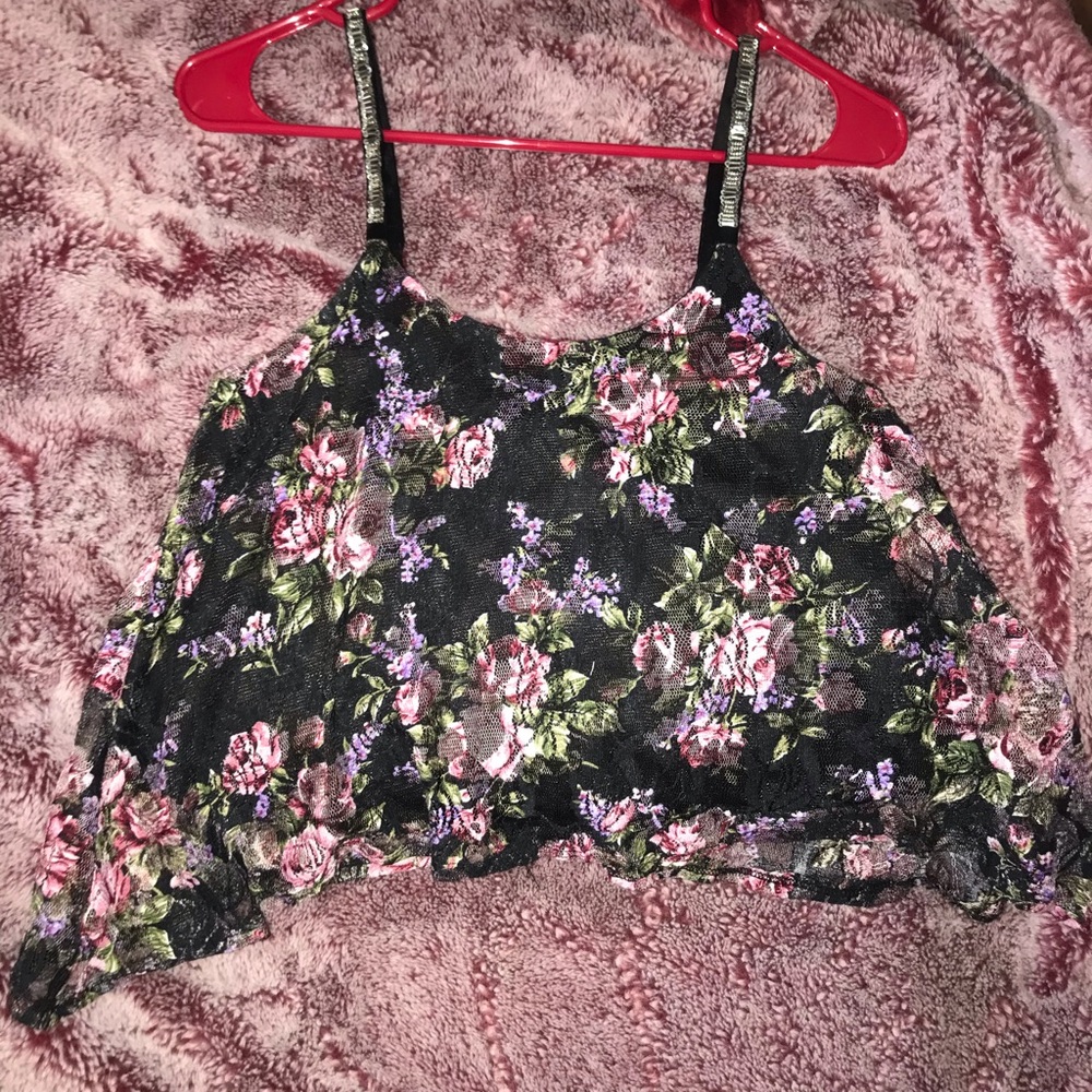 Charlotte Russe cropped tank top